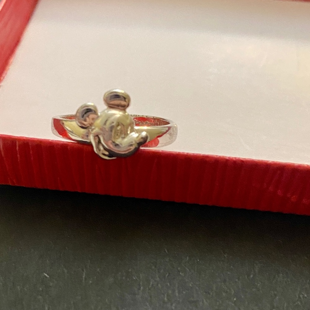 Youth silver Mickey Ring